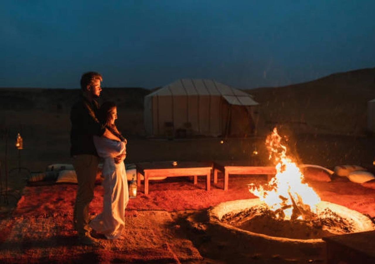 Desert Glamping Experience Merzuga Kültér fotó