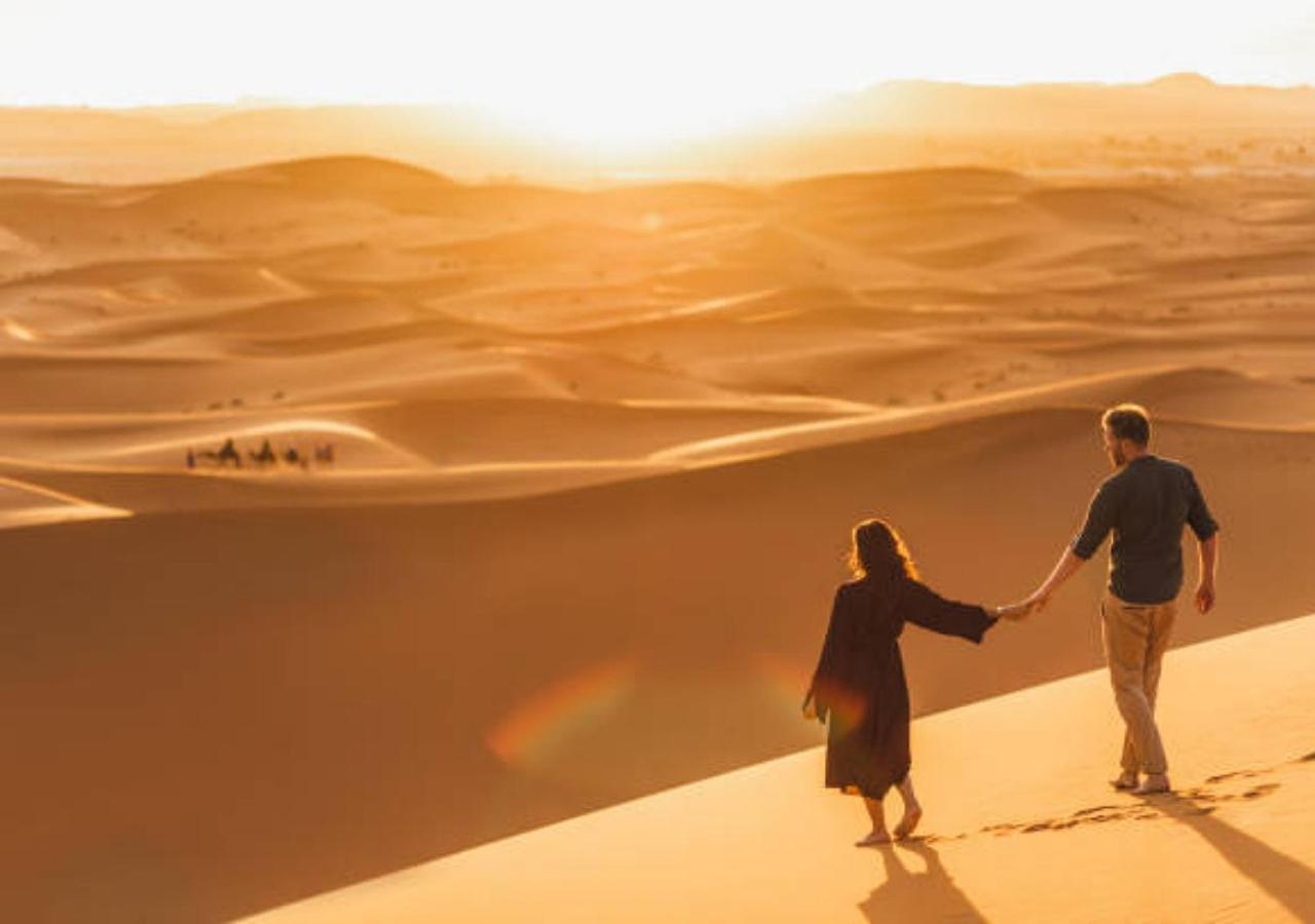 Desert Glamping Experience Merzuga Kültér fotó