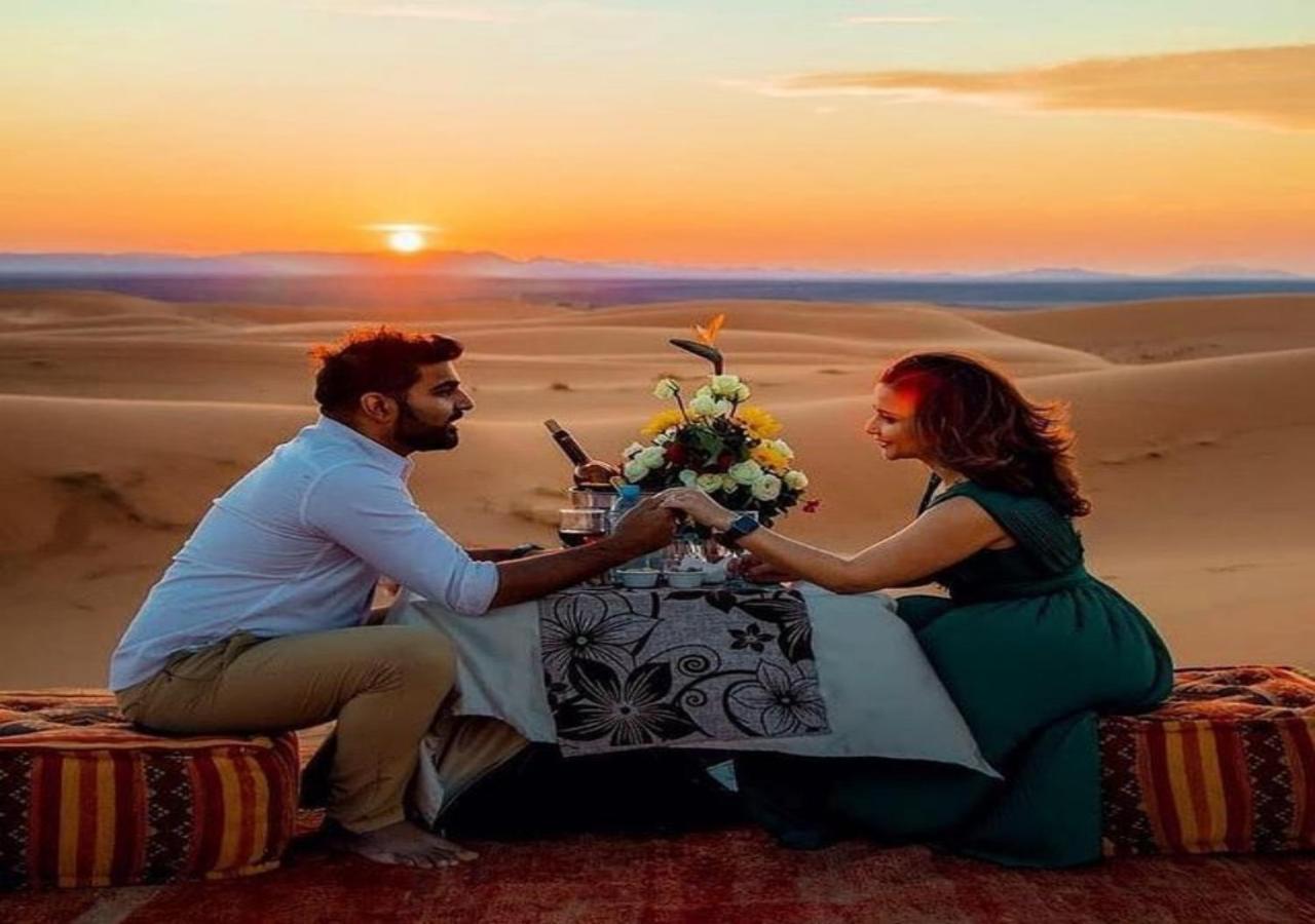Desert Glamping Experience Merzuga Kültér fotó